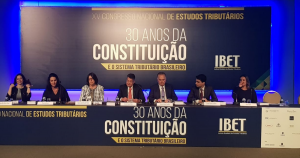 Congresso debate os "30 Anos da Constituição e o Sistema Tributário Brasileiro"
