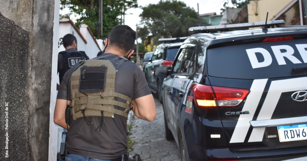 Polícia Civil de SC desencadeia operação no combate ao golpe do falso leilão